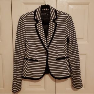 New York & Company Striped Jacket